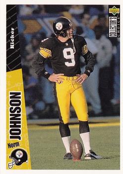 Norm Johnson Pittsburgh Steelers 1996 Upper Deck Collector's Choice NFL #281